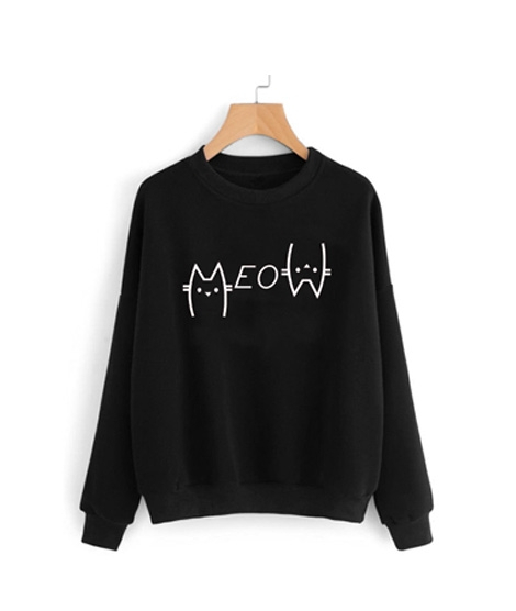 iShopping - AMV Apparels Printed Sweat Shirt For Unisex (0101)