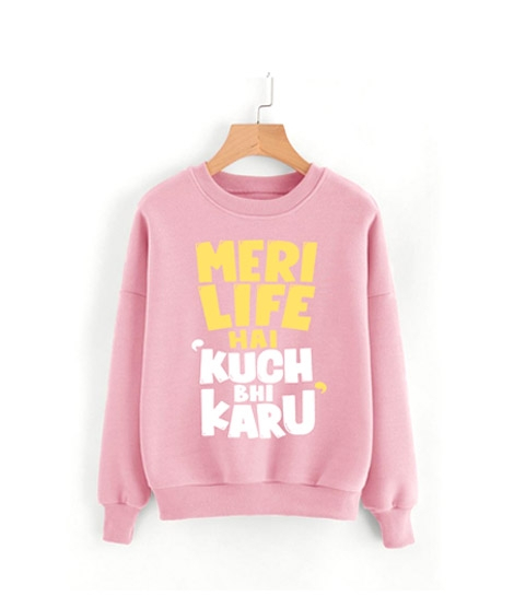 iShopping - AMV Apparels Printed Sweat Shirt For Unisex (0102)