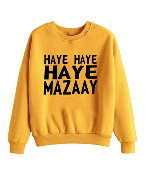 iShopping - AMV Apparels Printed Sweat Shirt For Unisex (0086)