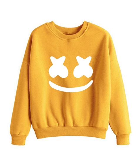 iShopping - AMV Apparels Printed Sweat Shirt For Unisex (0100)