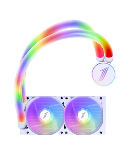 iShopping - 1st Player Mothra ARGB Liquid Cooler White (MT-240)