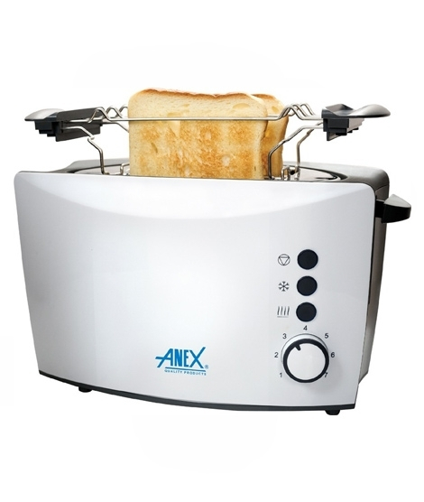 iShopping - Anex 2 Slice Toaster White (AG-3003)