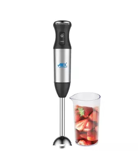 iShopping - Anex Deluxe Hand Blender Black & Silver (AG-134)