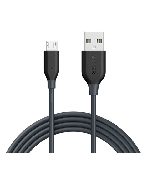iShopping - Anker PowerLine Micro USB Cable 6 ft. Gray