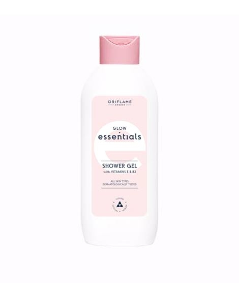 iShopping - Oriflame Glow Essentials Shower Gel with Vitamins E & B3 (43919)