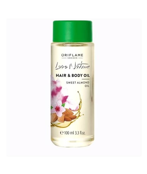 iShopping - Oriflame Love Nature Hair & Body Sweet Almond Oil 100ml (38907)