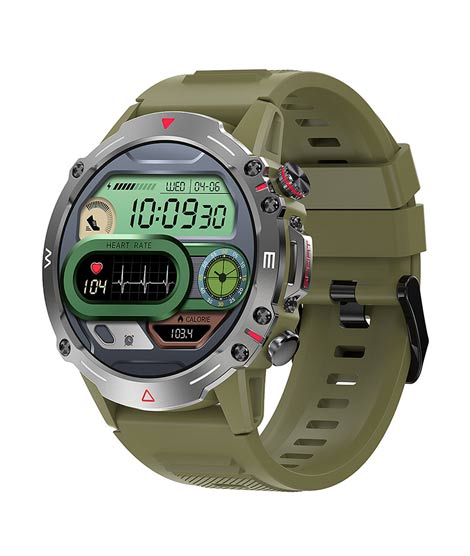 iShopping - Ronin Rugged Smart Watch (R-012)-Green