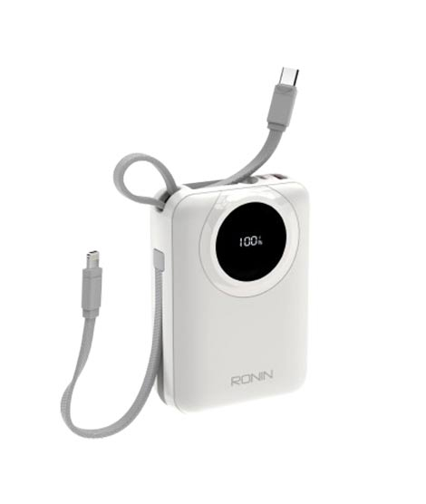 iShopping - Ronin 20,000 mAh Ion Power Bank White (R-4035)