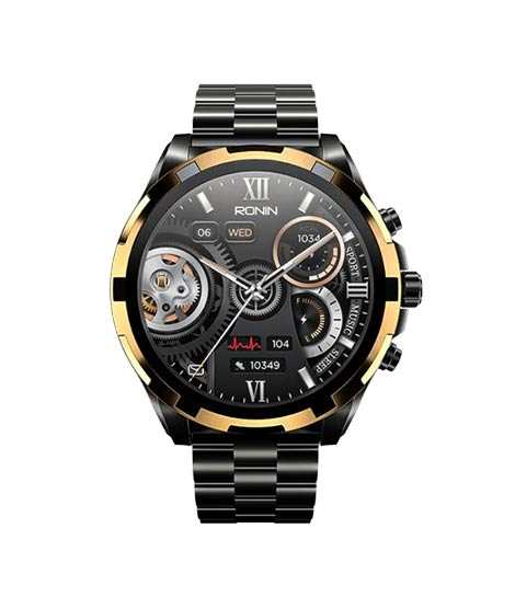 iShopping - Ronin Luxe Smart Watch Stainless Steel (R-014)