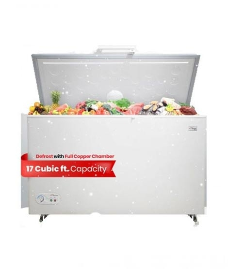 iShopping - Gaba National Single Door Inverter Deep Freezer 17 Cu Ft (GND-17000-17-S)