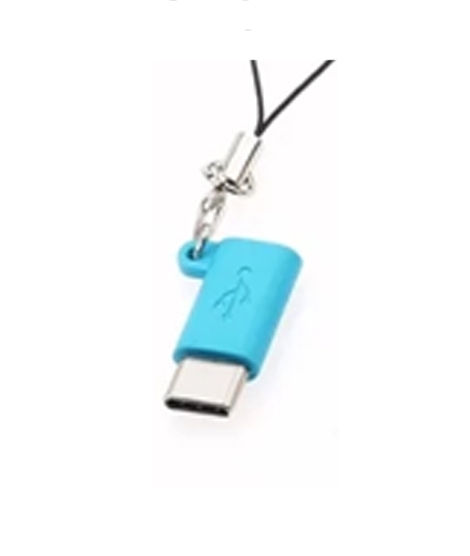 iShopping - ApkaStore JCD OTG Micro USB Type-C Adapter Blue
