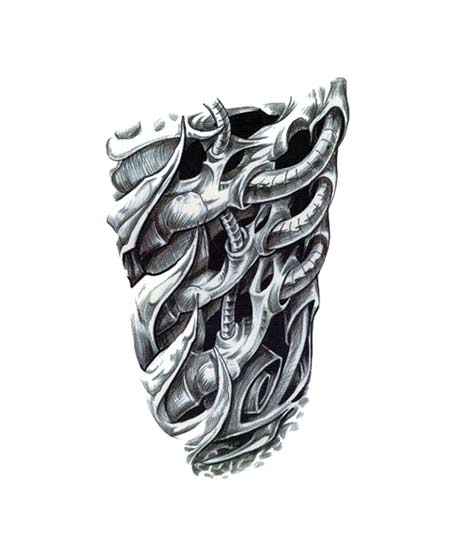 iShopping - M.Mart Robot Machine Temporary Arm Tattoo
