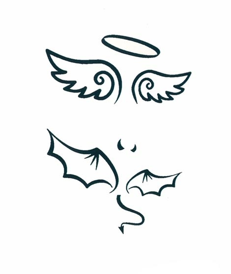 iShopping - M.Mart Angel Wing Temporary Tattoo Sticker
