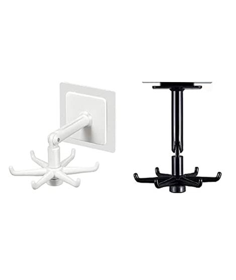 iShopping - M.Mart Wall Mounted Six Hooks Storage Rack