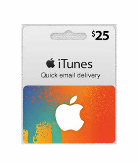 iShopping - Apple iTunes Gift Card $25.00