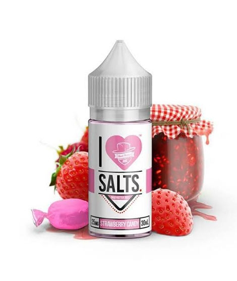 iShopping - De Vapours Area Saltnic Strawberry Candy 25mg Nicotine Vape Flavor 30ml