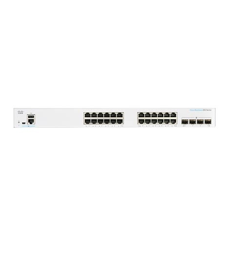 iShopping - Cisco Business 250 Series 24 Port Smart Ethernet Switch (CBS250-24T-4G-EU)