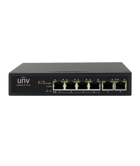 iShopping - Uniview 6 Port Power Over Ethernet Switch (NSW2020-6T-PoE-IN)
