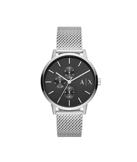 iShopping - Armani Exchange Cayde Stainless Steel Men's Watch Silver (AX2714)