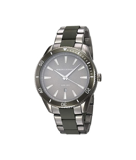 iShopping - Armani Exchange Enzo Quartz Men's Watch Gunmetal (AX1833)