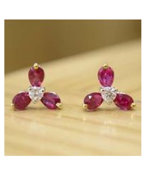 iShopping - Artistic Jewels Tops For Women Red/White (T-83)