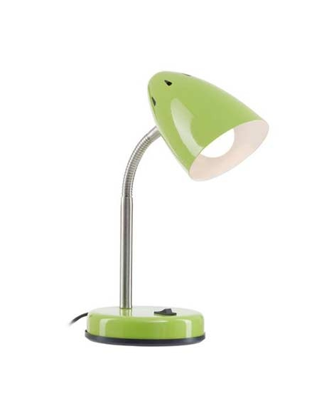 iShopping - Premier Home Gloss Desk Lamp - Green (2501184)