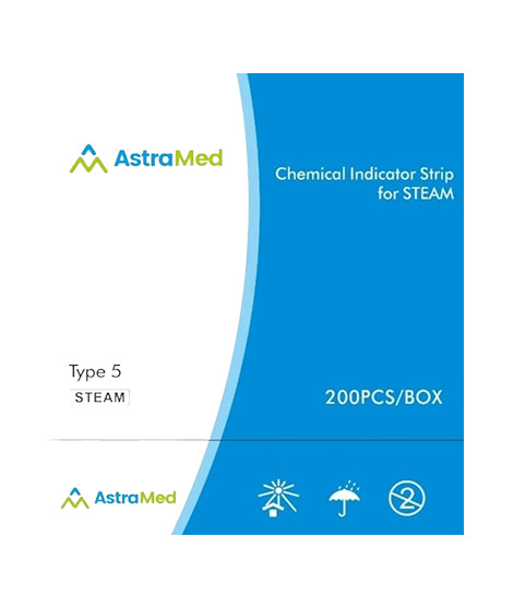 iShopping - Astramed Chemical Indicator Strip For Steam 200Pcs - Type 05