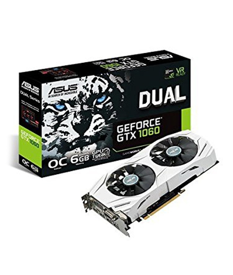 iShopping - Asus Dual Series GeForce GTX 1060 OC Edition 6GB Graphics Card (DUAL-GTX1060-O6G)