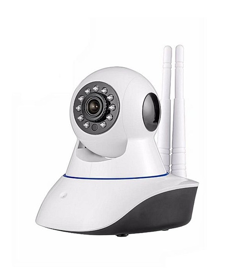 iShopping - Quality Electronics 1080P Wireless Home Security Camera White (V380S)