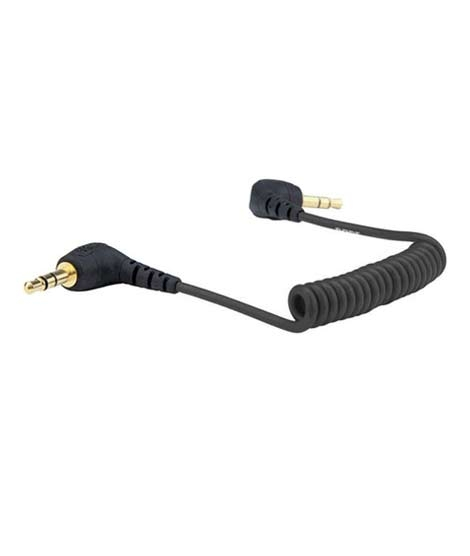 iShopping - Rode SC2 Right-Angle 3.5mm TRS Coiled Patch Cable Black