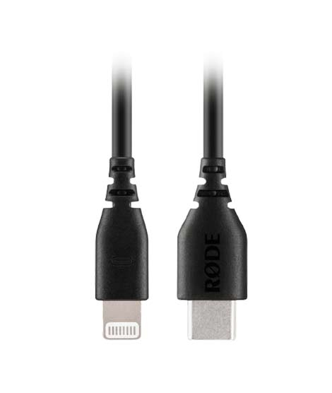 iShopping - Rode SC21 30cm USB-C Lightning Cable Black