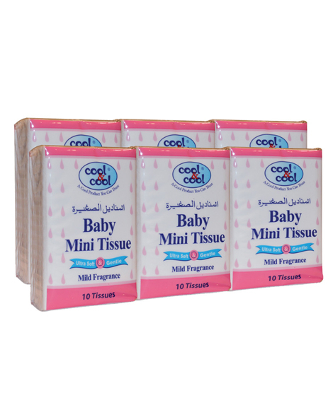 iShopping - Cool & Cool Baby Compact Mini Tissues - 10’S (M1805)