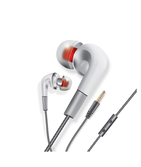 iShopping - Audionic Damac In-Ear Earphone White (D-10)