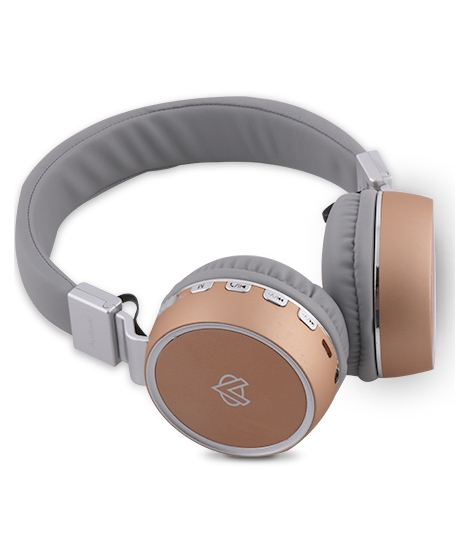 iShopping - B-999 GOLDEN  (BLUE BEATS BLUETOOTH HEADPHONE)