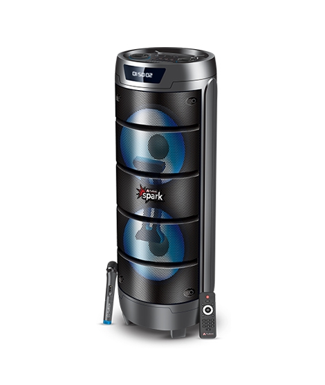 iShopping - SPARK 707 (8"*2+3"*2/12V RECHARGEABLE BATTERY/LED SCREEN DISPLAY)