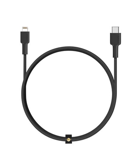 iShopping - Aukey Braided Nylon MFi USB-C to Lightning Cable 3.95ft (CB-CL1)