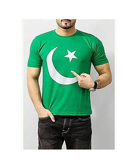 iShopping - AZ Makers Independence Day T-Shirt For Men - Green
