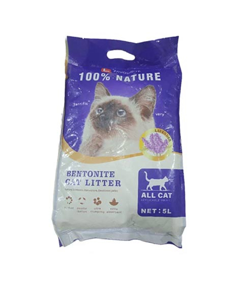 iShopping - Bentonite Lavender Scented Cat Litter - 5 Ltr