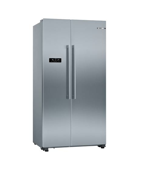 iShopping - Bosch 616L Side By Side Non-Inverter Refrigerator Silver - (KAN93VL30M)
