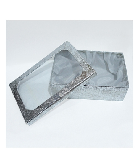 iShopping - Balajstore 13 x 9 Decorated Gift Box Silver (0012)