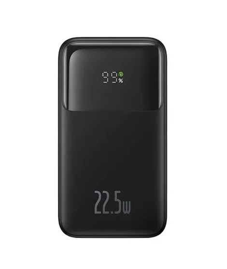 iShopping - Baseus Comet Series Dual-Cable Digital Display 10000mAh Power Bank-Black