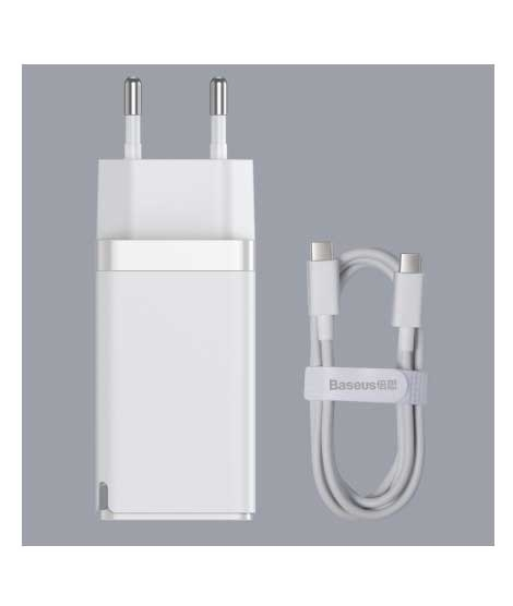 iShopping - Baseus GaN2 Pro USB-C Quick Charger White (CCGAN2P-B02)