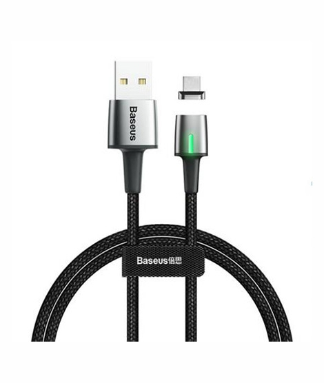 iShopping - Baseus Zinc Magnetic USB Cable For iPhone 2.4A 1m (CALXC-A01)