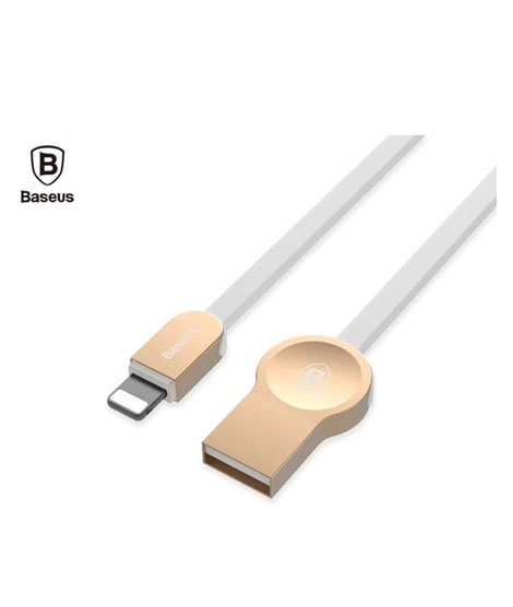 iShopping - Baseus 1M Zinc Alloy USB Lightning Cable - Chrome