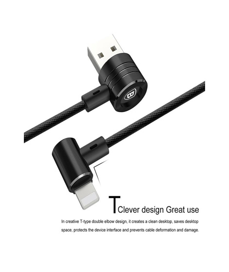 iShopping - Baseus 2-in-1 Magnetic Micro USB Cable Black (0014)