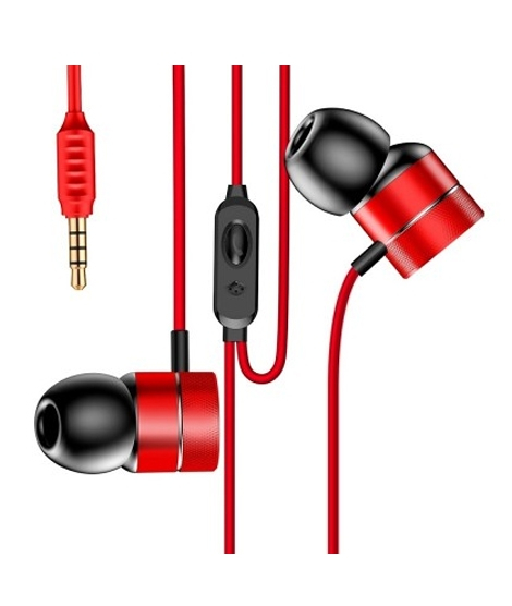 iShopping - Baseus Encok Wired Earphones Red (NGH04-09)