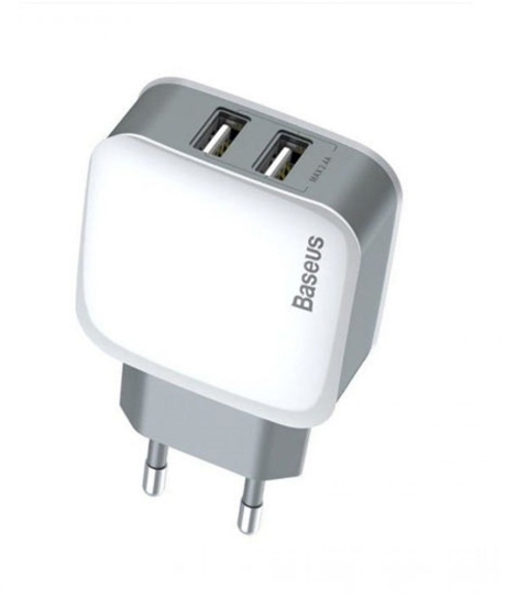 iShopping - Baseus Letour Dual-U EU Wall Charger