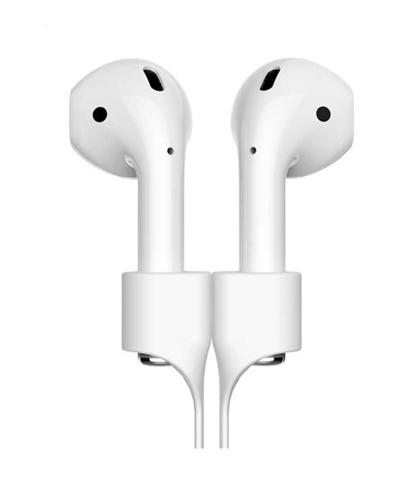 iShopping - Baseus Magnetic Earphone Strap For Apple Airpods White