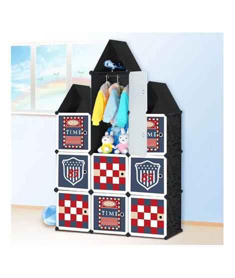 iShopping - Easy Shop 9 Boxes Cubic Storage DIY Cupboard
