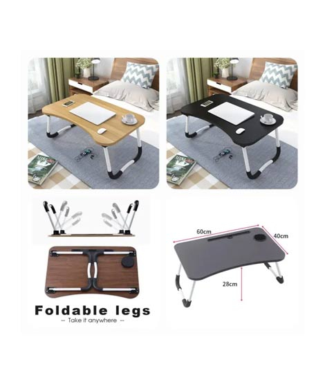 iShopping - Easy Shop Folding Strongest Wooden Laptop Table